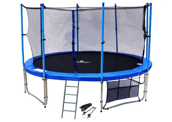 Trampolina ogrodowa SoniFit PRO 12Ft (366cm, 4 podwójne nogi) | DARMOWA DOSTAWA | RABAT